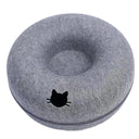 Naduva™ Cozy Cat Tunnel Bed — Donut Nest & Scratcher – view 6