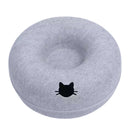 Naduva™ Cozy Cat Tunnel Bed — Donut Nest & Scratcher – view 5