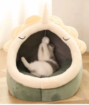 Naduva™ Cozy Cave Cat Bed — Soft Ear Design – view 3